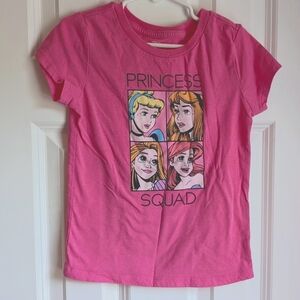 Disney Princess Squad T Shirt Pink Size S (5 / 6)